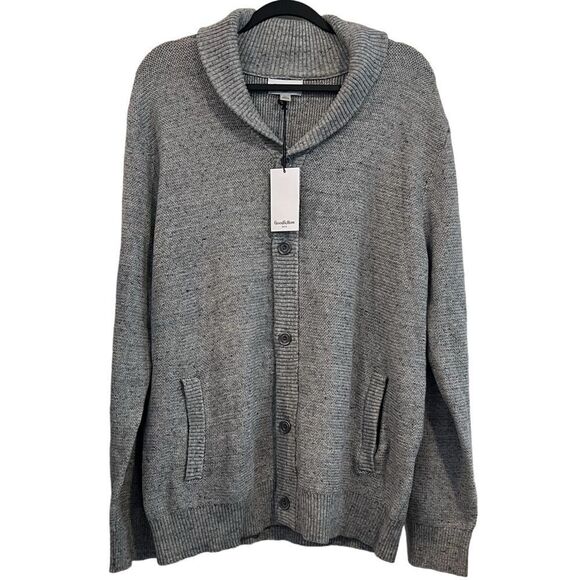 Goodfellow & Co Other - NWT Goodfellow & co gray men’s button down sweater size XL